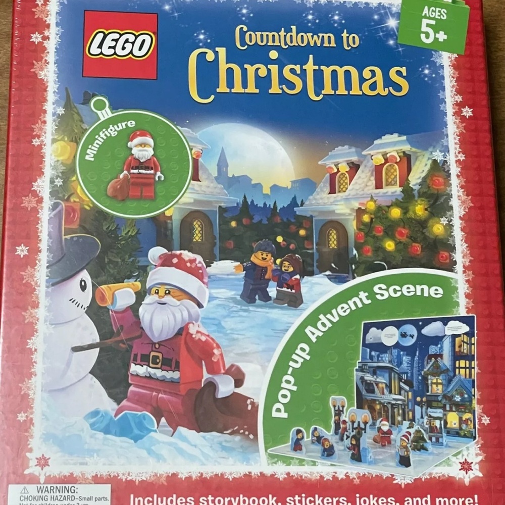 NEW Sealed Lego Countdown To Christmas Advent Calendar w/ Minifigure #51498